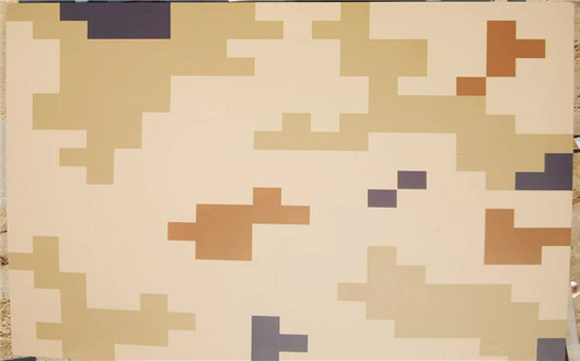 四川荒漠迷彩漆喷涂